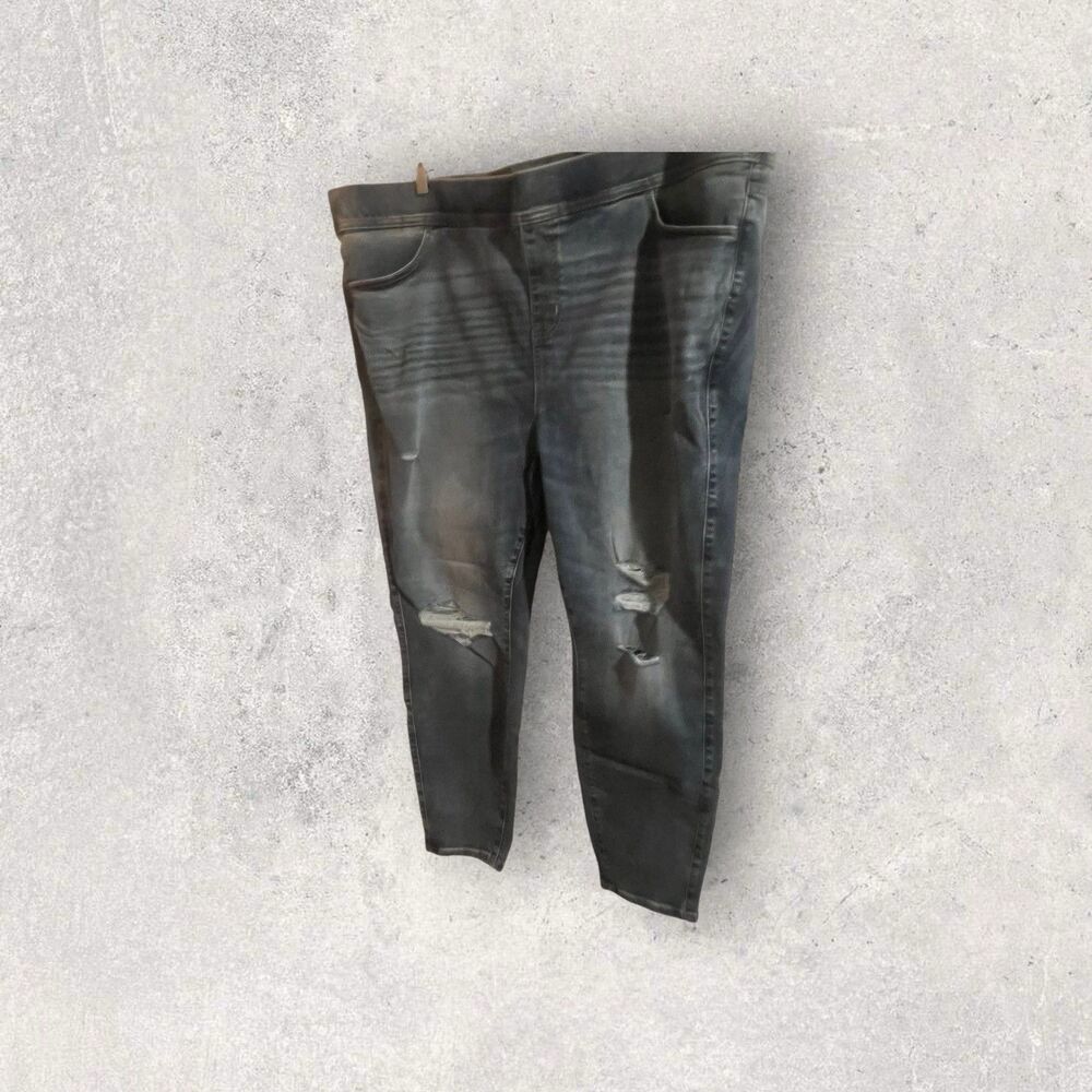 Torrid Premium Jeans Womens 4R/26 Lean Jean  Pull On Skinny Stretch Jeans NWT